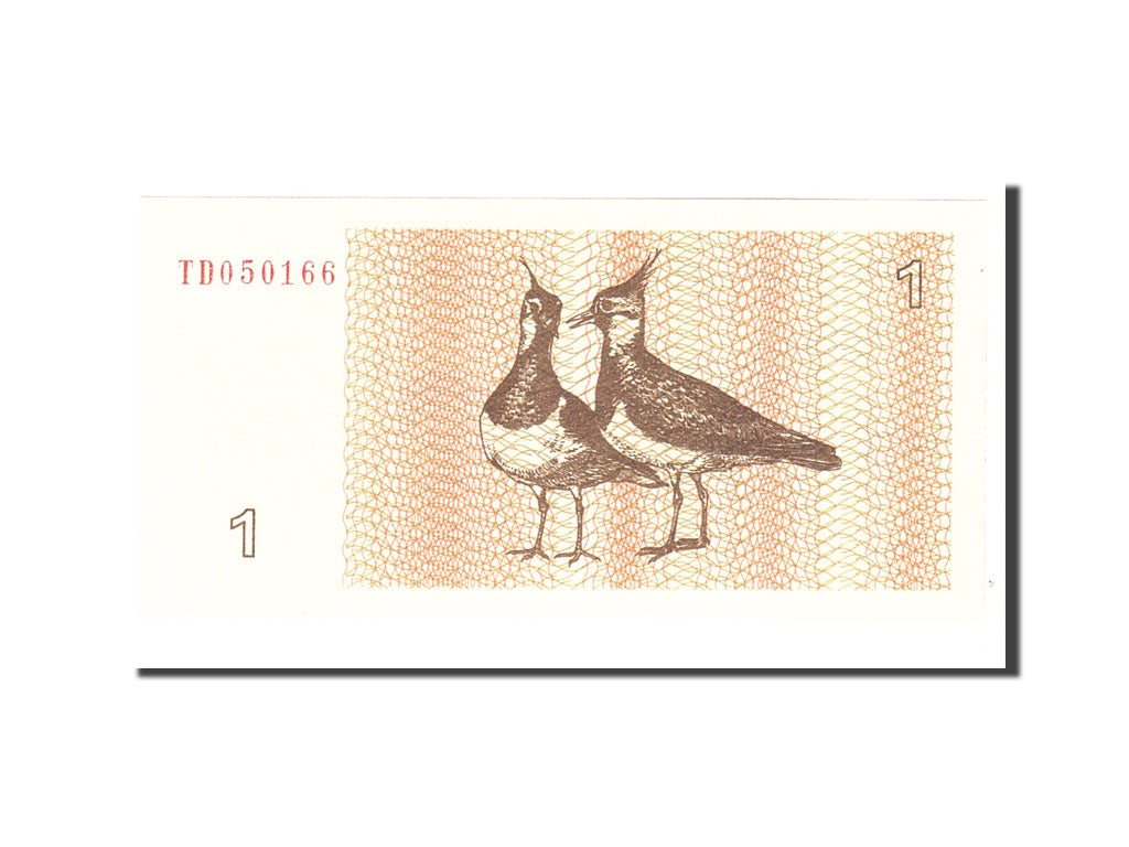 Banknote, Lithuania, 1 (Talonas), 1992, Undated, KM:39, UNC(65-70)
