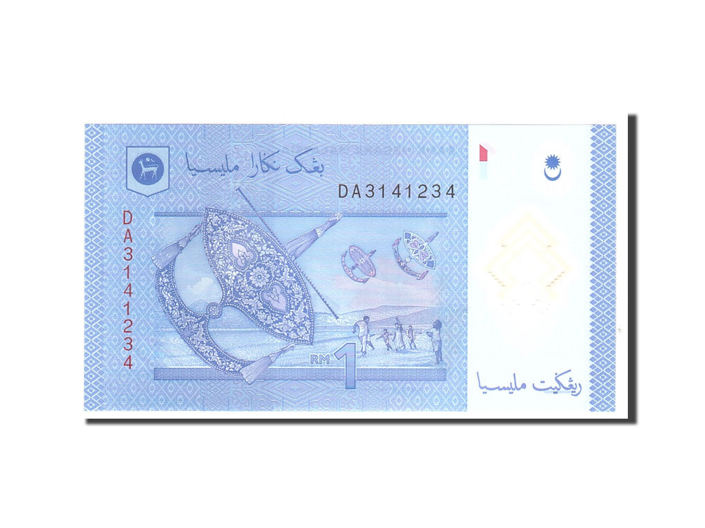 Geldschein, Malaysia, 1 Ringgit, 2012, Undated, KM:51, UNZ