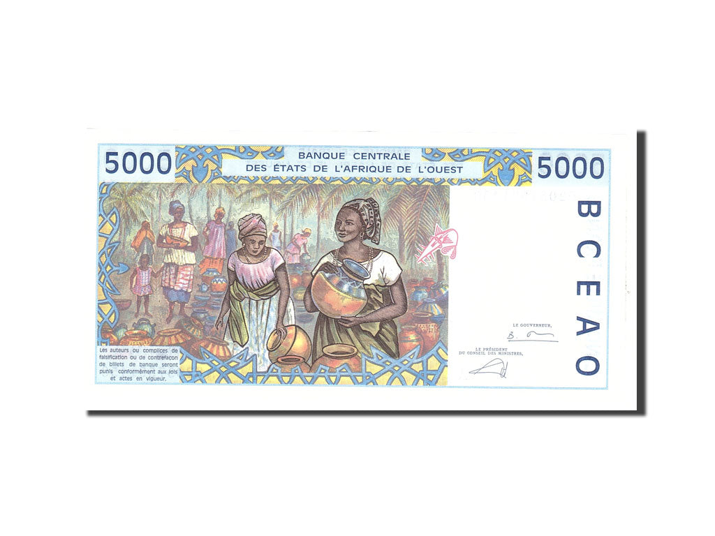 West African States, 5000 Francs, UNC(65-70)