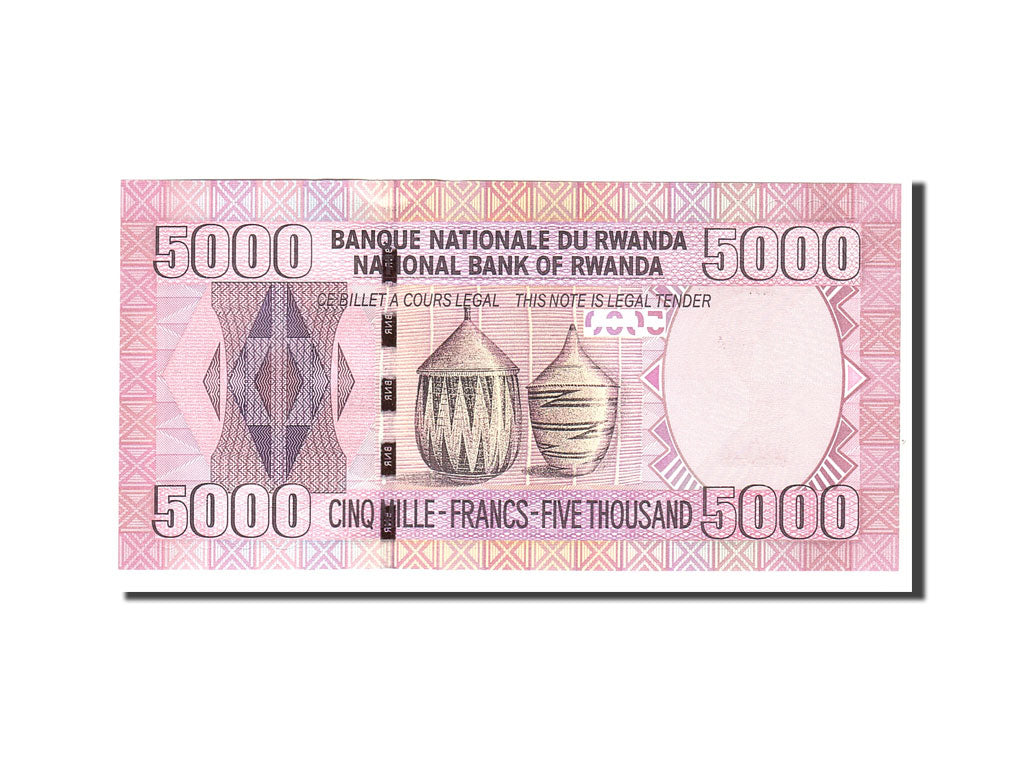 Banknote, Rwanda, 5000 Francs, 2009, 2009-02-01, KM:33b, UNC(65-70)