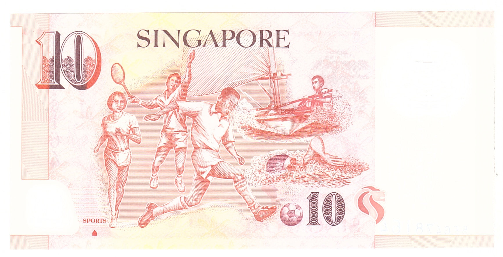 Banknote, Singapore, 10 Dollars, 2013, Undated, KM:48b, UNC(65-70)