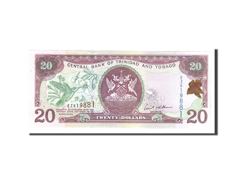 Banknote, Trinidad and Tobago, 20 Dollars, 2009, Undated, KM:49, UNC(65-70)