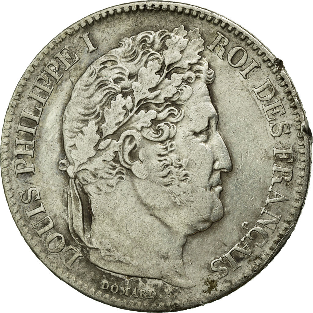 Coin, France, Louis-Philippe, Franc, 1846, Paris, EF(40-45), Silver, Gadoury:453