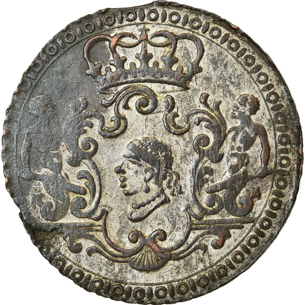 Munten, Italiaanse staten, CORSICA, General Pasquale Paoli, 4 Soldi, 1764