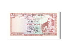 Geldschein, Ceylon, 2 Rupees, 1972, 1972-05-12, KM:72c, UNZ