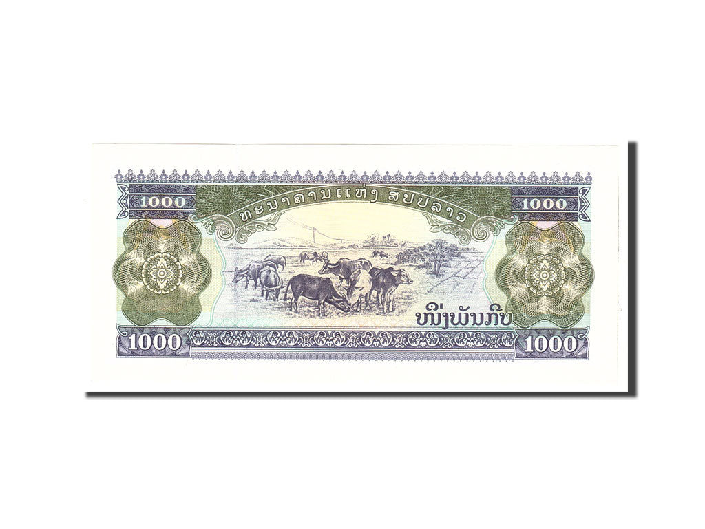 Banknote, Lao, 1000 Kip, 2003, Undated, KM:32Ab, UNC(65-70)