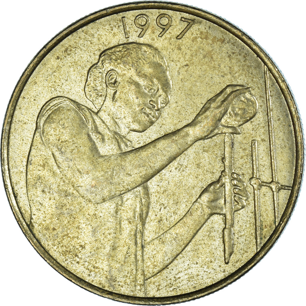 Münze, West African States, 25 Francs, 1997