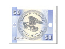Banconote, Kirghizistan, 50 Tyiyn, 1993, KM:3, Undated, SPL