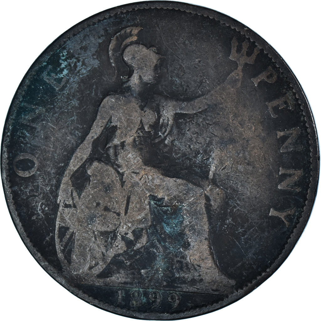 Münze, Großbritannien, Penny, 1899