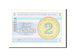 Banknote, Kazakhstan, 2 Tyin, 1993, Undated, KM:2b, EF(40-45)
