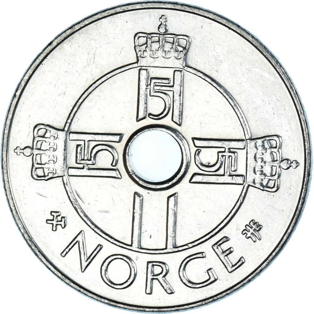 Münze, Norwegen, Krone, 1999