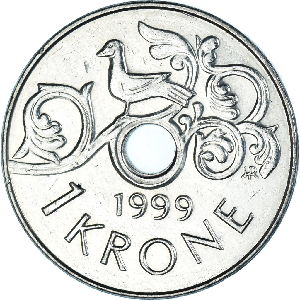 Münze, Norwegen, Krone, 1999