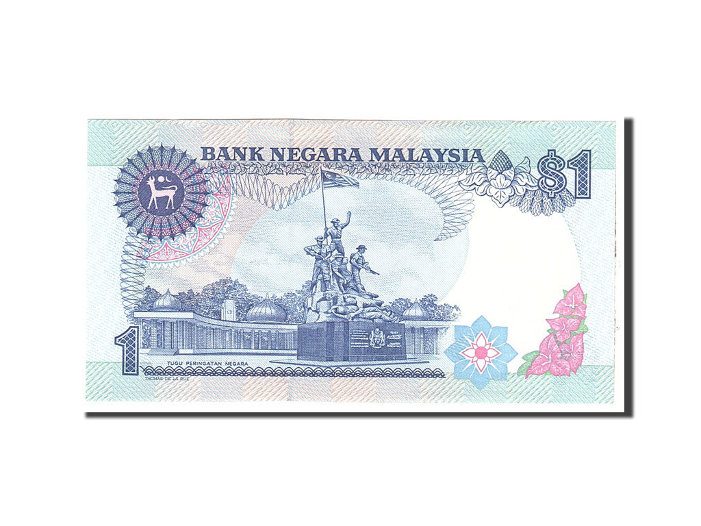 Banconote, Malesia, 1 Ringgit, 1986, KM:27A, Undated, FDS