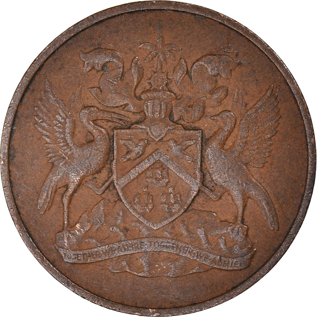 Coin, TRINIDAD & TOBAGO, 5 Cents, 1967