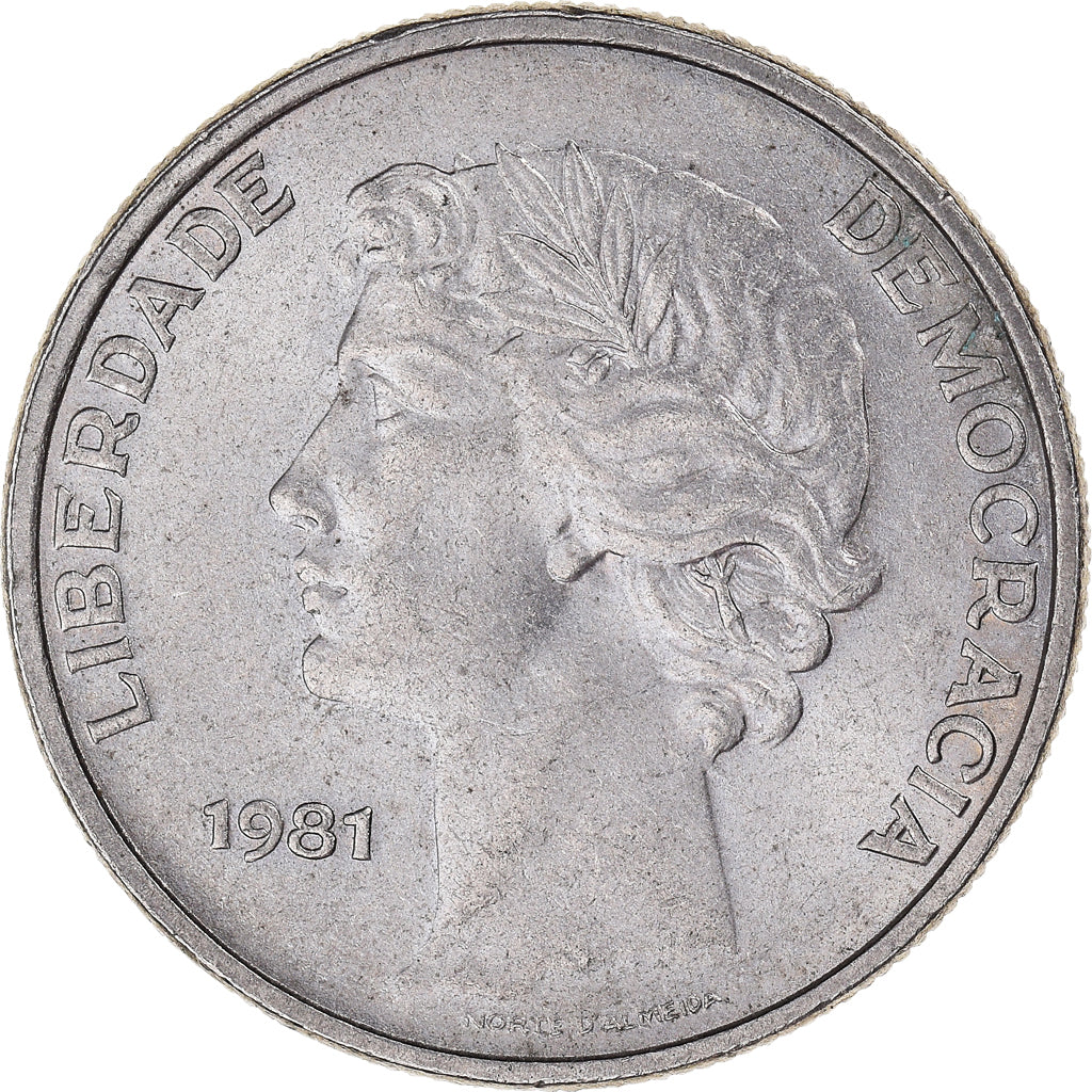 Münze, Portugal, 25 Escudos, 1981