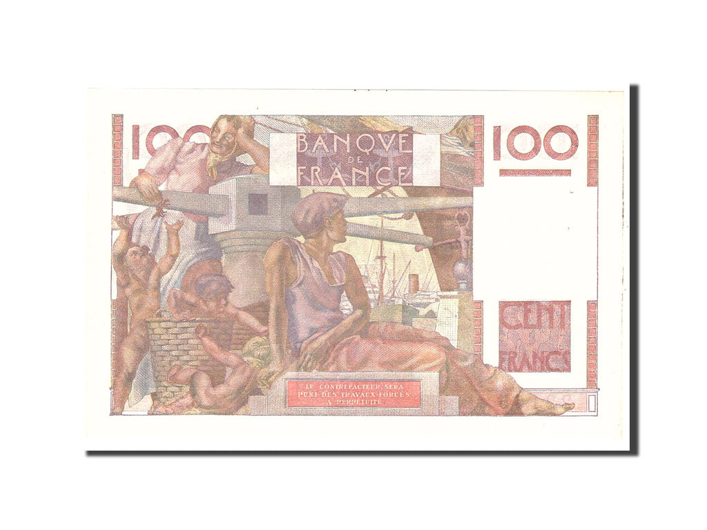 Banknot, Francja, 100 Francs, 1948, 1948-04-15, UNC(63), Fayette:28.17, KM:128b