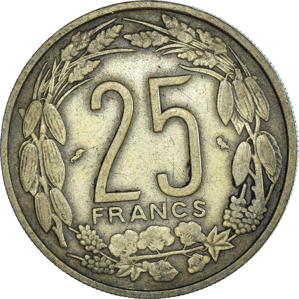 Coin, EQUATORIAL AFRICAN STATES, 25 Francs, 1962
