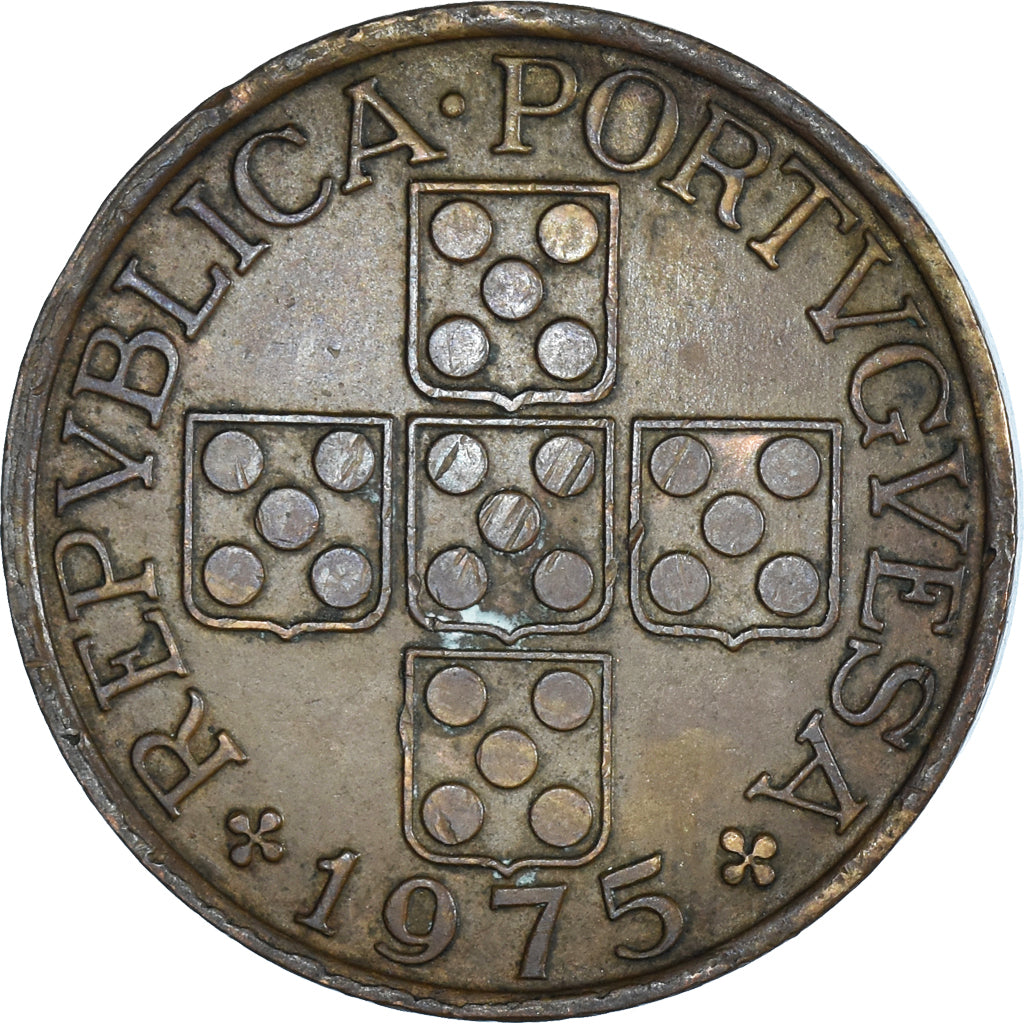 Münze, Portugal, Escudo, 1975