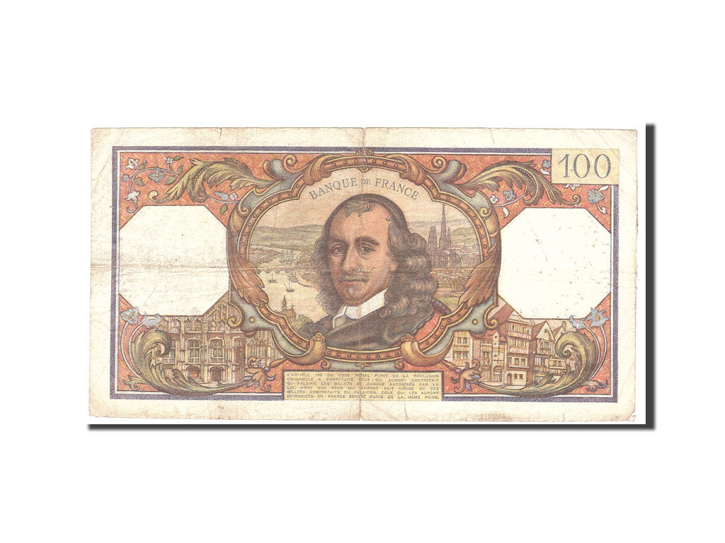 Billete, Francia, 100 Francs, 1965, 1965-12-02, BC, Fayette:65.10, KM:149a