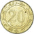 Moneda, Algeria, 20 Centimes, 1987