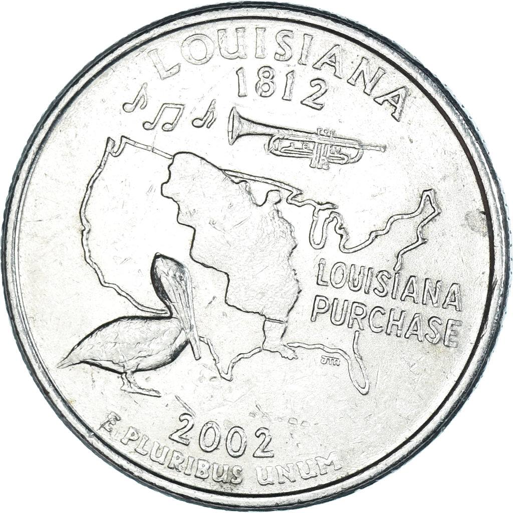 Moeda, Estados Unidos da América, Quarter, 2002