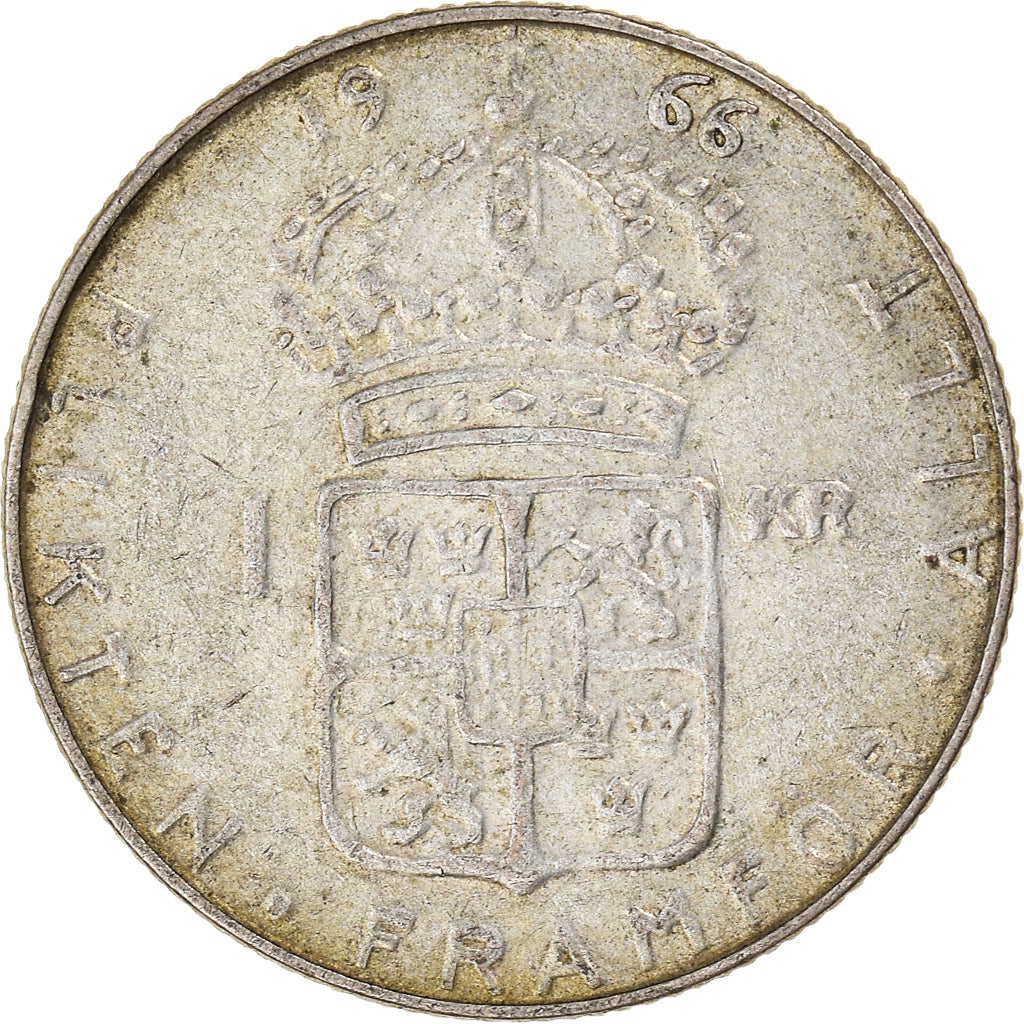 Monnaie, Suède, Krona, 1966