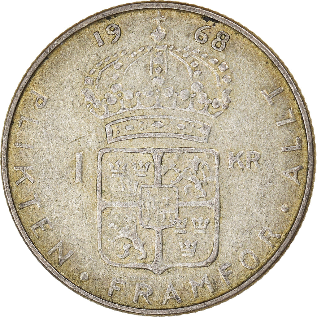 Moneta, Svezia, Krona, 1968