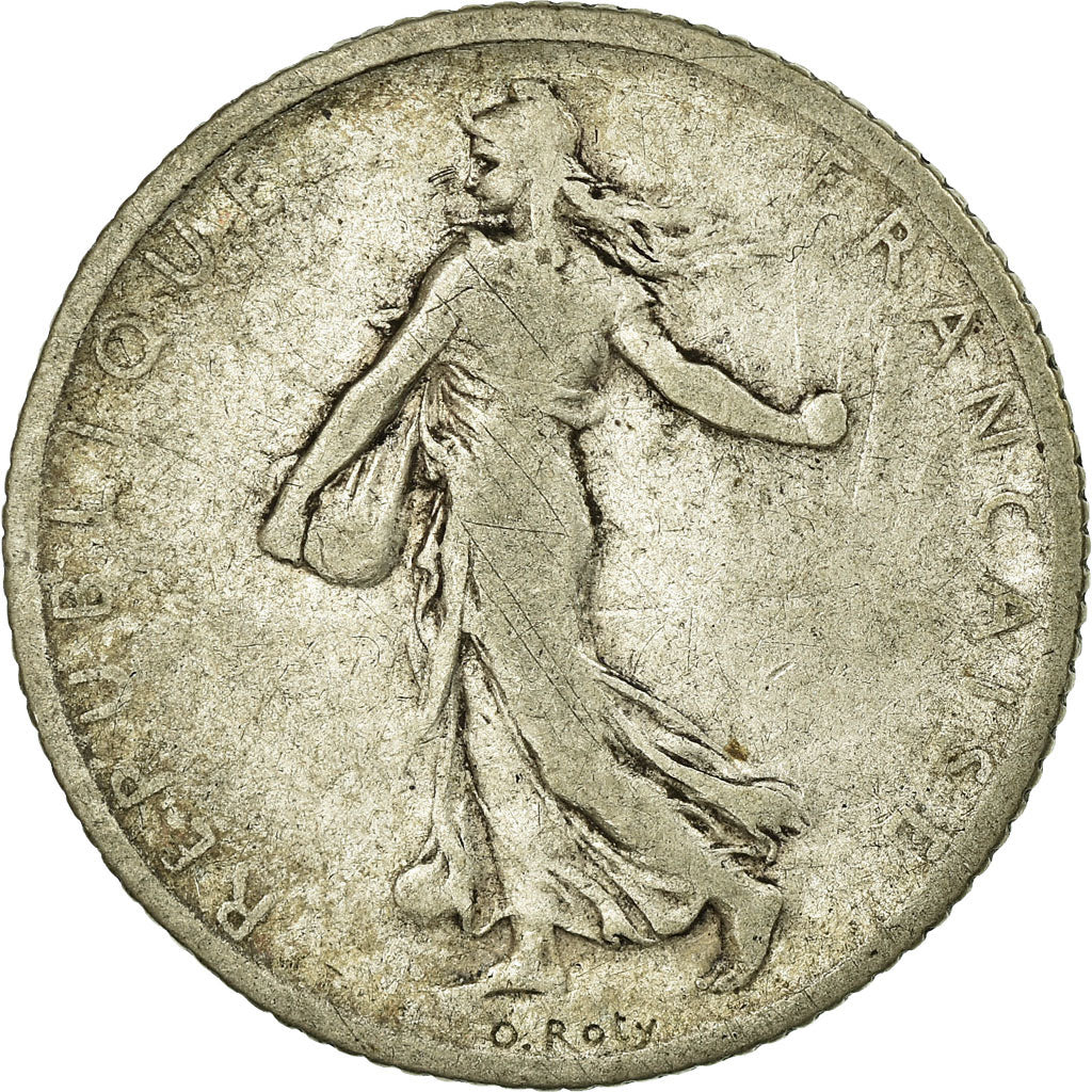 Moneta, Francia, Semeuse, Franc, 1903, B+, Argento, Gadoury:467