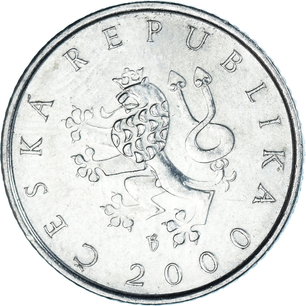Münze, Tschechische Republik, Koruna, 2000