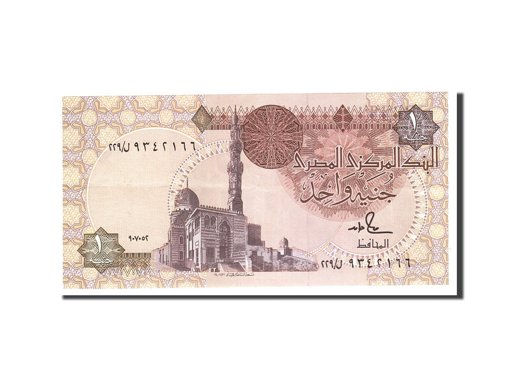 Banknote, Egypt, 1 Pound, 1978, Undated, KM:50a, AU(55-58)