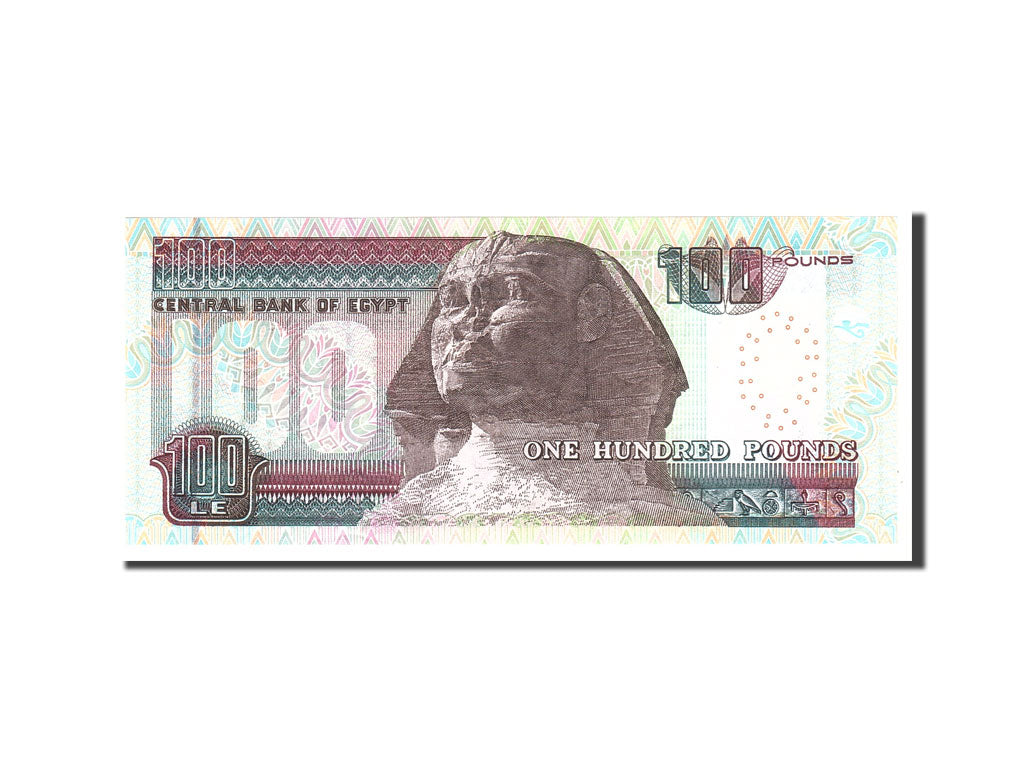 Geldschein, Ägypten, 100 Pounds, 2000, 2000-10-04, KM:67a, UNZ
