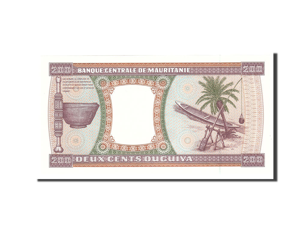Biljet, Mauritanië, 1000 Ouguiya, 1996, 1996-11-28, KM:7h, SPL