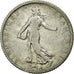 Coin, France, Semeuse, Franc, 1907, Paris, VF(30-35), Silver, Gadoury:467