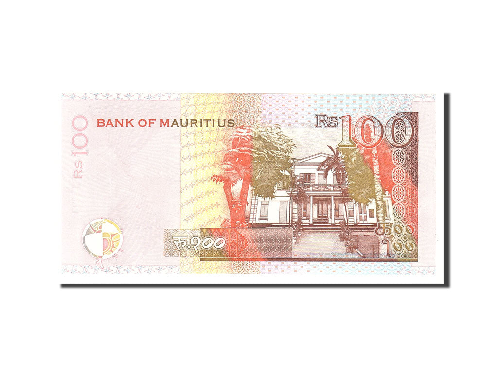 Banknote, Mauritius, 100 Rupees, 1999, Undated, KM:51a, UNC(65-70)