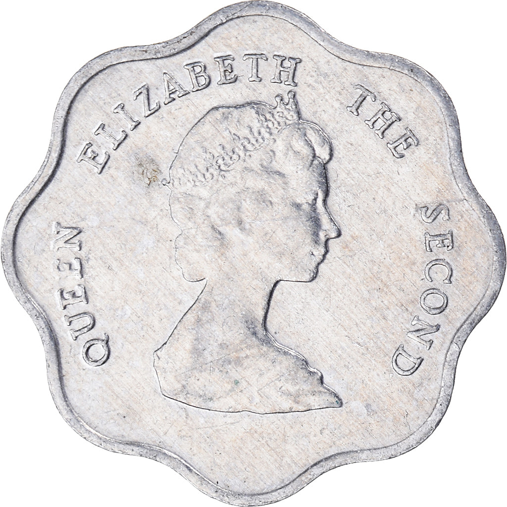 Moneta, Stati dei Caraibi Orientali, 5 Cents, 1997