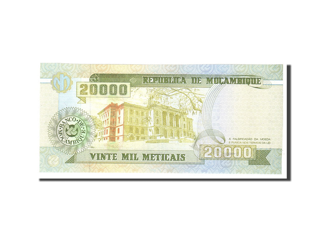 Banconote, Mozambico, 20,000 Meticais, 1999, KM:140, 1999-06-16, FDS