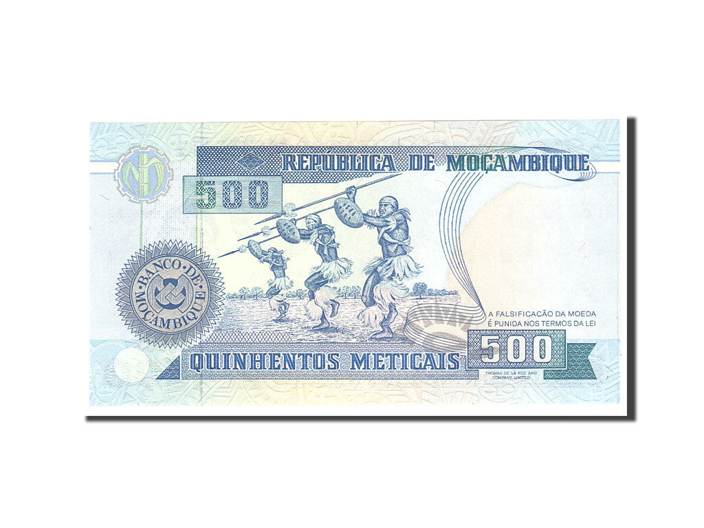 Billete, 500 Meticais, 1991, Mozambique, KM:134, 1991-06-16, UNC