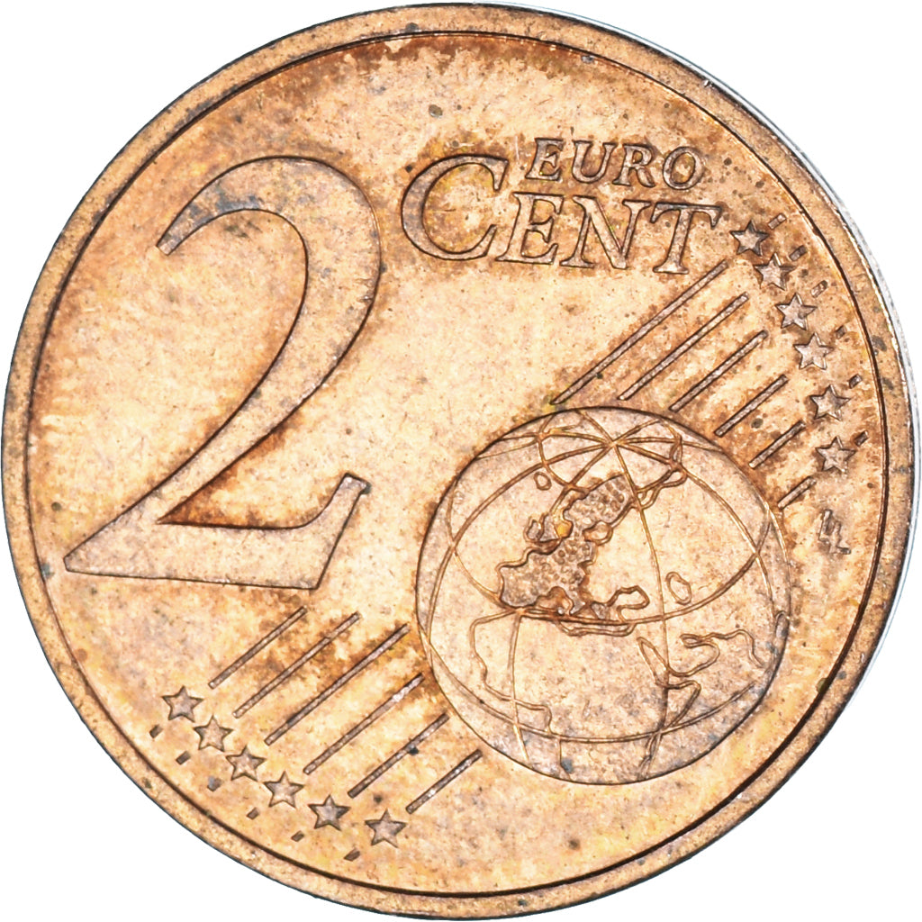 Coin, France, 2 Euro Cent, 1999