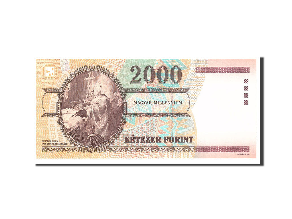Billete, 2000 Forint, 2000, Hungría, KM:186a, 2000-08-20, UNC