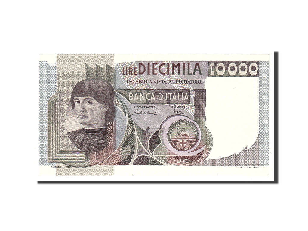 Banknote, Italy, 10,000 Lire, 1982, 1982-11-03, KM:106b, UNC(65-70)