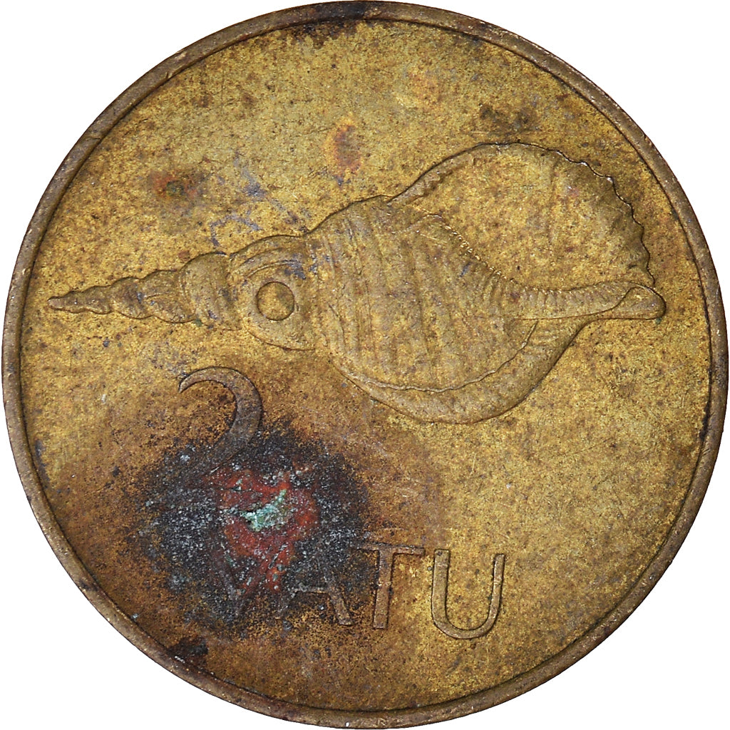 Moneta, Vanuatu, 2 Vatu, 1983