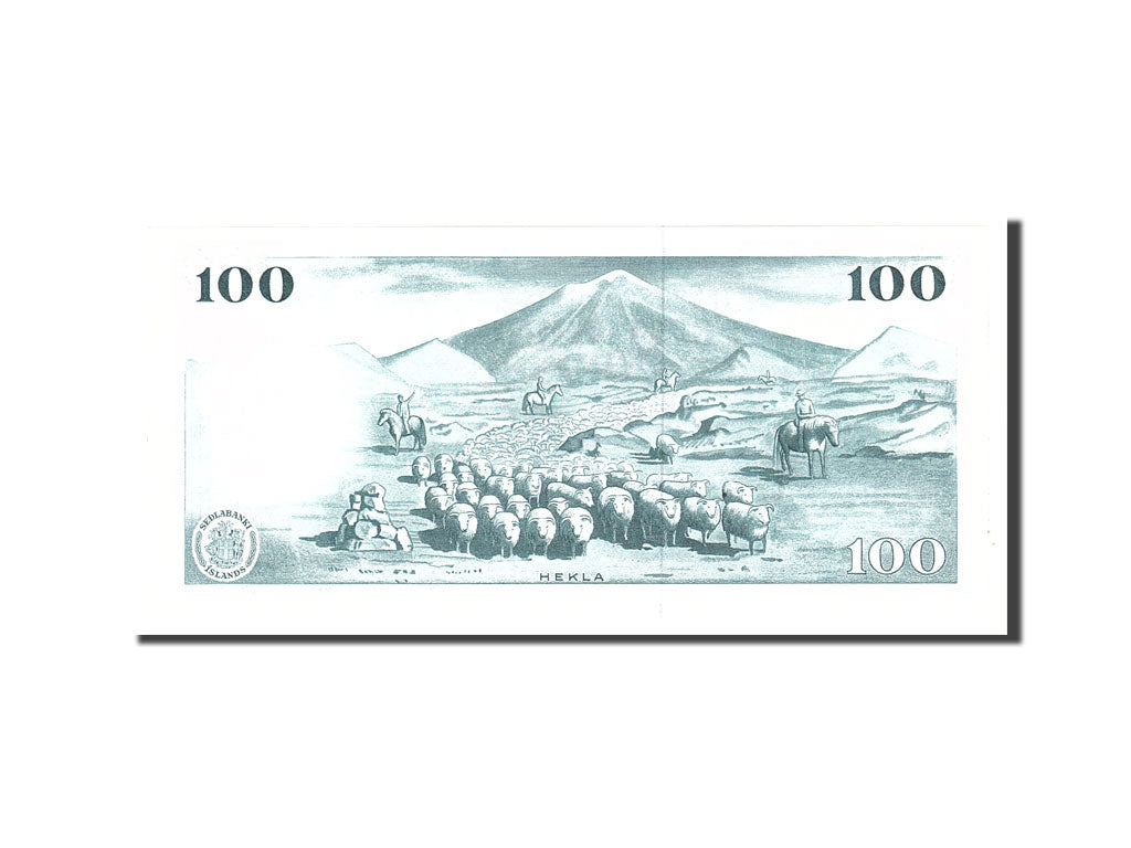 Banconote, Islanda, 100 Kronur, 1961, KM:44a, 1961-03-29, FDS