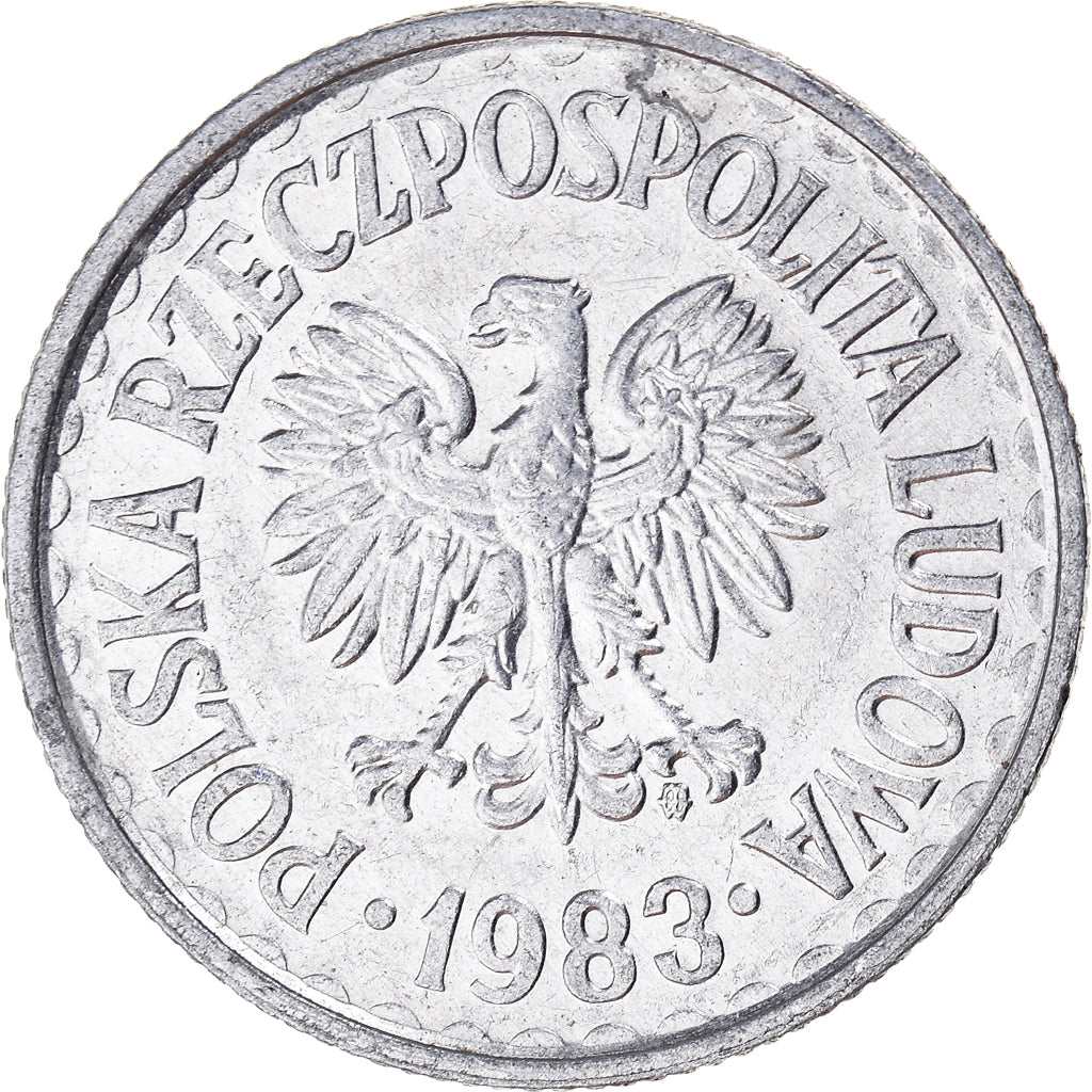 Münze, Polen, Zloty, 1983