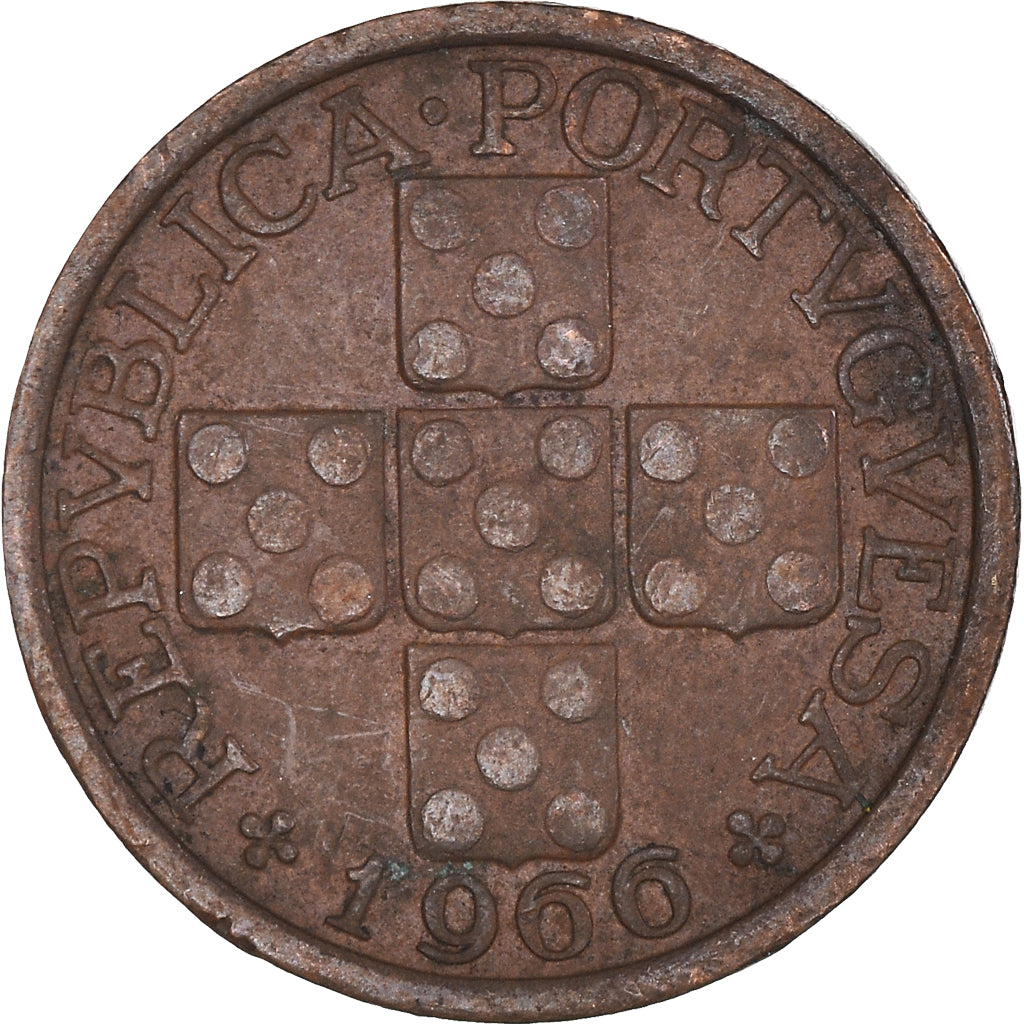 Münze, Portugal, 10 Centavos, 1966
