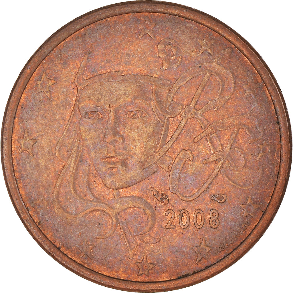 Coin, France, 5 Cents, 2008