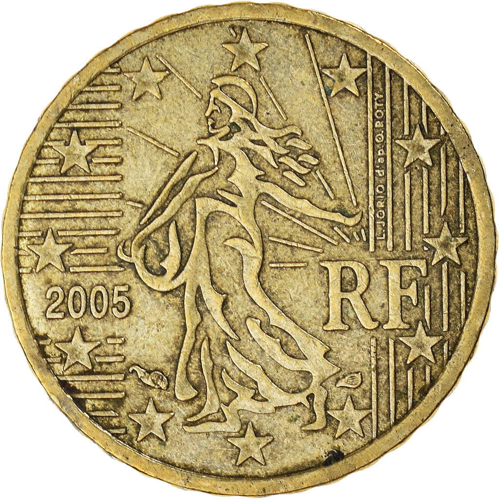 Moneda, Francia, 10 Cents, 2005