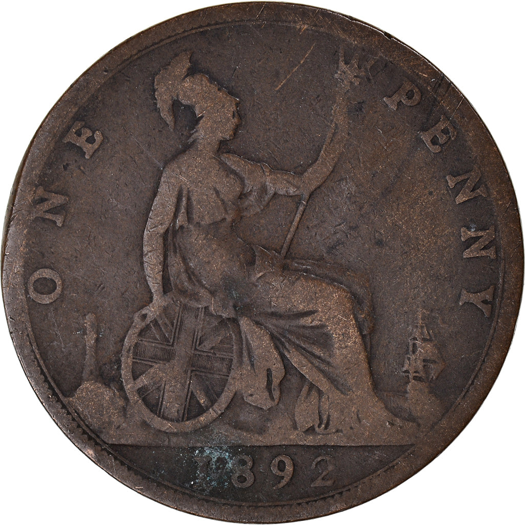 Moneta, Gran Bretagna, Penny, 1892