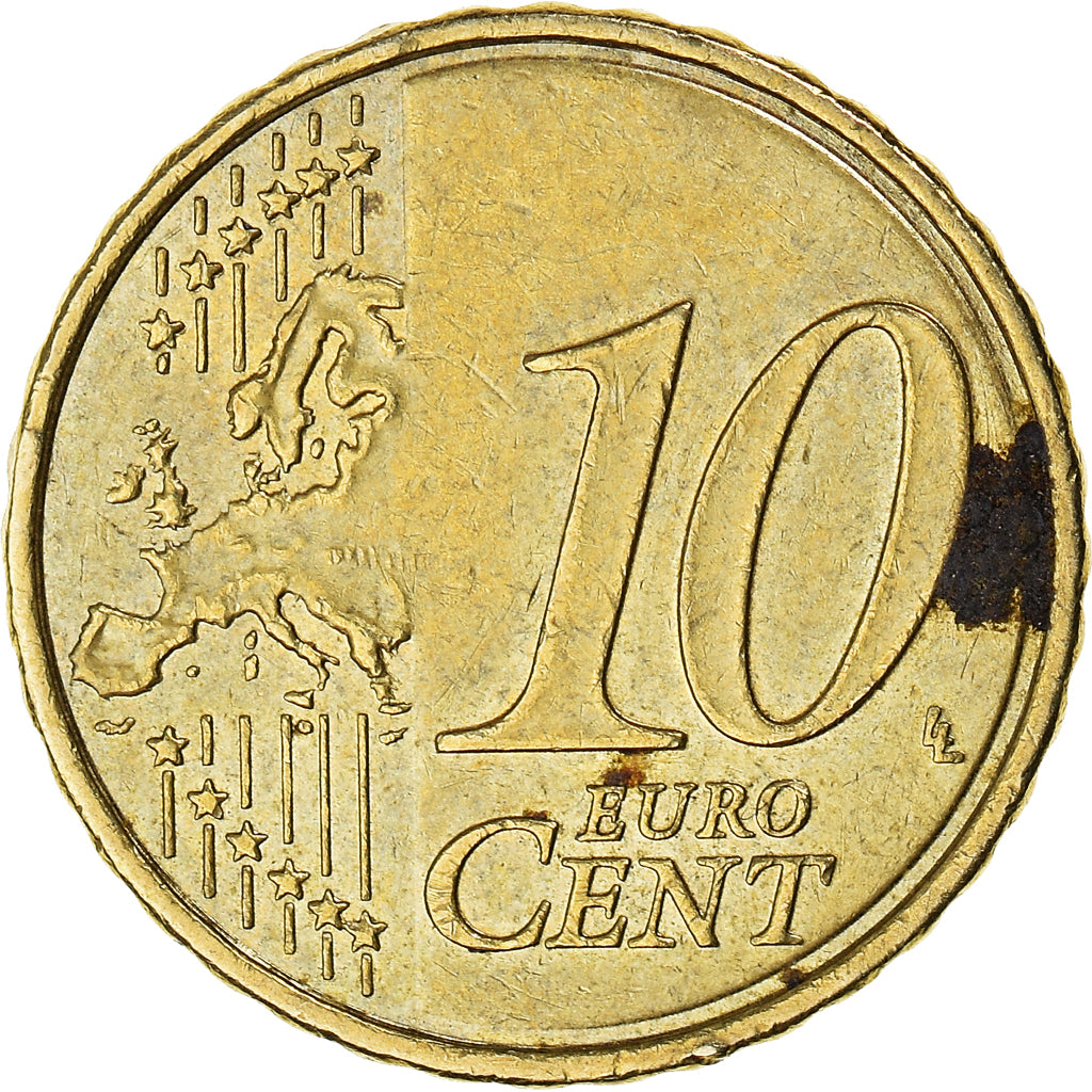 Moneda, Francia, 10 Euro Cent, 2008