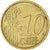 Itália, 10 Euro Cent, 2002, Nordic gold, EF(40-45)