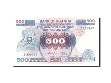 Billet, Uganda, 500 Shillings, 1986, Undated, KM:25, SPL